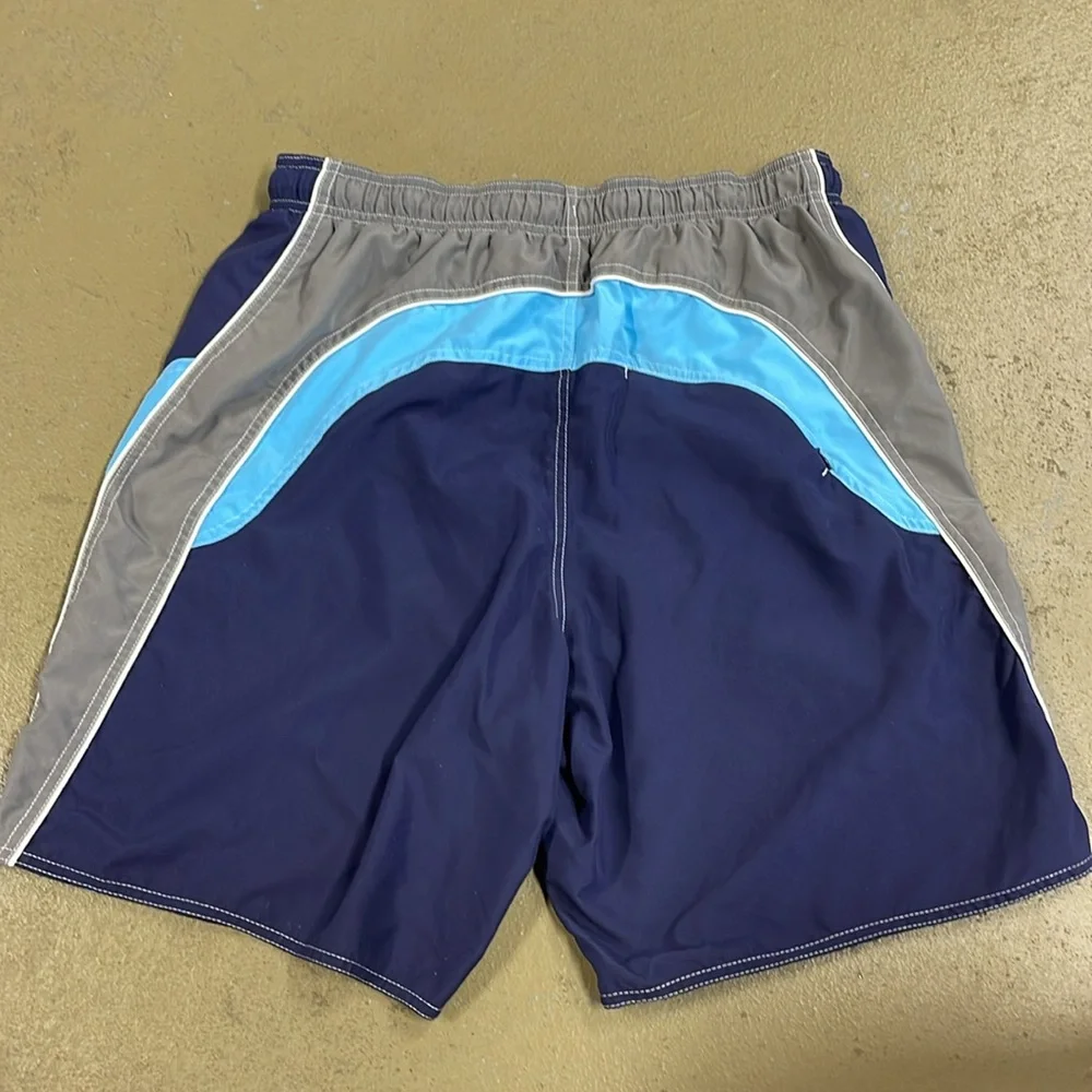 OP Ocean Pacific Men’s Lined Swim Trunks Large EUC